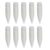 GRABAGECAN 10Pcs Acrylic Marker Refill Tip Soft Nylon Bristles Brush Tip Replacements 1mm-4mm Line Wide Acrylic Paint Pen Brush Easy Replacement