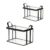 GRABAGECAN Large and Middle Clear PVC Storage Box Set Thick Sturdy Organizers for Clothes Blankets Bedding Storage Container