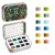 Grabie 12 Color Travel Watercolor Paint Set, Pocket Palette, Forest