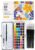 Grabie 50 Colors Watercolor Paint Set, Detail Paint Brush Included, Watercolor Paints, Painting Sets, Art Supplies for Painting, Travel Watercolor Set, Amateur Hobbyists