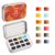 Grabie Pocket Watercolor Set of 12, Travel Watercolor Paint Set, Watercolor Paints, Art Supplies for Painting, Great Watercolor Set for Artists, Amateur Hobbyists and Painting (Autumn)