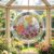 Grace Hummingbird Acrylic Jigsaw Puzzle Suncatcher, 8.2 in Decor Puzzle