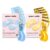 grace & stella Award Winning Under Eye Mask Reduce Dark Circles, Puffy Eyes, Undereye Bags, Wrinkles, Gel Under Eye Patches, Get Well Gifts for Women (48 Pairs, Gold & Blue)