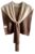 Gradient Knotted Knit Shoulder Shawl Fall Winter Sweater Scarf Coverup
