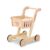 Gralara Wooden Shopping Cart Youngster-Sized Imaginative Shopping Cart Child for Young Children, Kids, Preschool
