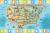 GRAMBET Car Rug Play Mat 4×6 ft, Race Track Map Road Rug