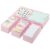 GRANNY SAYS Drawer Organizer Clothes, 6 Pack Dresser Organizer Bins for Nursery, Closet Organization and Storage Dividers for Clothing, Baby Clothes, Underwears, Pink