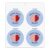 Graphics & More Mental Health Matters Refrigerator Fridge Locker Vinyl Circle Magnet Set