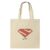 GRAPHICS & MORE My Adventures with Superman Shield Small Reusable Tote Bag
