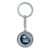 GRAPHICS & MORE Ready to Learn Paper Airplane Keychain Spinning Round Chrome Plated Metal