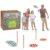 Grasshopper Games Kapti Garden Game, 100% FSC Wooden Outdoor Disc Throwing Game for Kids and Families, Giant Lawn Throwing Party Game with Discs and Stakes, Active Garden and Beach Tossing Game