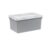 Gray Clear-Lid 44-Quart File Organizer Box FJ81687