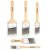 Great Andrew 10 Pack Paint Brushes Bulk (1″ 1.5″ 2″ 2.5″ 3″) Set, Angle Sash Brushes for Trim, Walls, Wood, Stain Brushes for Painting House & Exterior, Latex, Oil