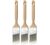 Great Andrew 3 Pack 2-inch Paint Brushes, Angle Paint Brushes with Wood Handle for Painting Walls, Trim & Detail Work, Oil Paints & Stains, Latex