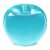 Green Apple Soft Silicone Stress Ball,Ideal Stress-Relief Toys for Adults (Bule)