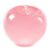 Green Apple Soft Silicone Stress Ball,Ideal Stress-Relief Toys for Adults (Pink)