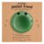 Green Aventurine Pocket Friend Worry Stone with Message Card, Emotional Support Gift, Encouragement Crystal Keepsake for Anxiety Relief, Confidence Gift for Teen Girls, Boys, Students and Friends