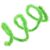Green Chenille Stems for DIY Crafting, Bendable Pipe Cleaners