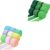 Green Crepe Paper Streamers 9 Rolls 738ft and Pastel Crepe Paper Streamers 9 Rolls 738ft, 1.77 Inch x 82 Ft/Roll
