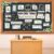 Greenery Inspirational Bulletin Board Set Farmhouse Amazing Things Happen Here Classroom Decorations Positive Quotes Paper Cutouts for Motivational Back to School Nursery Chalkboard Wall Door Supplies