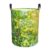 Green Jujube Fruit Grows On The Jujube Tree Waterproof Oxford Round Laundry Basket Household Storage Bin Medium