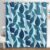 Green Leaves Blackout Curtains for Bedroom Living Room 96 Inches, Thermal Insulated Darkening Drapes Simple Printed Grommet Top Light Blocking Blue Window Treatments, 55 x 96 Inch 2 Panels L141