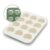 GreenLife 12-Cup Muffin Pan, PFAS-Free Healthy Nonstick Baking Tray, 11.4″ x 1.9″ x 15.9″, Durable Ceramic Bakeware, Cupcakes, Egg Bites, Tarts, Brownies, Sage (Pack of 6)