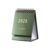 Green Mini Desk Calendar 2026, Monthy Small Desktop Calendar,Thick Paper Twin-Wire Binding for Home or Office
