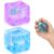 Gretex Fidget Toy for All Ages: 2 Pack Soft Sensory Fidget Ice Cube Stress Ball Squishy Cube Stress Relief Toys for Kids, Teens and Adults Party Favors, Birthday Gift for Kids Age 3+, Blue Purple