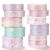 Grevosea 10 Rolls Cute Washi Tapes, Gold Foil Print Decorative Craft Tape Washi Tape Bulk for DIY Crafts Arts Planners Wrapping Journaling Scrapbooking Supplies (1cm, 2cm, 5cm)