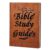 Grfccn 66-Page Leather Bound Bible Tudy Guides Book, Hardcover Bible Tudy Journal with Old & New Testament, Personal & Group Workbook for Piritual Growth Faith Building (Brown)