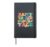 Groovy Happy To See Your Face Teacher Hardcover Journal, Black