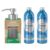 Grove Co. Free & Clear Foaming Hand Soap Kit – Two 12oz Liquid Refills and One Reusable Glass Dispenser, 3-Piece Set