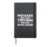 Growth Mindset Mistakes Is Trying Back To School Teacher Men Hardcover Journal, Black