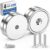 Grtard 110LB Neodymium Magnets, 4 PCS Strong Cup Magnet with Hole and Screw