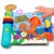 GRWXHB Baby Song Books 0-6-12 Months, Nontoxic Fabric Baby Cloth Books with Music and Lights Newborn Infant Carseat Toys 6-9-12 Months Shower Gifts Easter Basket Stuffers (Ocean)