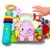 GRWXHB Baby Song Books 0-6-12 Months, Nontoxic Fabric Baby Cloth Books with Music and Lights Newborn Infant Carseat Toys 6-9-12 Months Shower Gifts Easter Basket Stuffers (Forest)