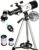 Gskyer Telescope, 70mm Aperture 400mm AZ Mount Astronomical Refracting Telescope for Kids Beginners – Travel Telescope with Carry Bag, Phone Adapter and Wireless Remote.
