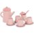 Götz 3403562 Tea – Silicone Food Safe Set for Dolls and Children – Accessories for Playing for Tea Time – 13 Pieces