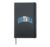 Guatemala Flag And Coat Of Arms Arched Hardcover Journal, Black