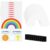 Gueevin 24 Sets God’s Promises Rainbow Magnet Craft Kit VBS Magnet Crafts Make Your Own Religious Bible Crafts Christian God Keeps His Promises Sunday School DIY Fun Home Educational Activities Decor