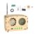 Gugxiom FM Radio Kit STEM Toys for Ages 8-13, Wooden