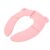 Gugxiom Foldable Travel Potty Seat for Toddlers, Portable Toilet Training Ring with Carry Bag & Non Slip Pads for Public Restrooms (Pink)