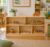 GUIDEWILL Commercial-Grade Montessori 5-Cubby Storage Shelf, Wooden Open Organizer Cabinet for Kids, Books & Learning Materials, Preschool Classroom Daycare Furniture