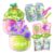 GUI GUI Fruity Glow Bundle Pack Slime Kit, Clear & Jelli Scented Slimes!