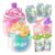 GUI GUI Fruity Glow Slime Kit, Cloud & Butter Scented Slimes