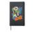 Guitar I’m 7 And I Rock Kids Birthday Guitarist Gift Hardcover Journal, Black