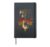 Guitar Pedal Retro Sunset Guitarist Player Music Gift Hardcover Journal, Black