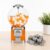 Gumball Machine with 100 32mm Capsules & 30 Tokens(Orange)