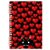 GuoChe Notebook Journals 1 Pack Cute Ladybugs Heart Seamless Pattern Sweet Valentine’s Day Love Bug
